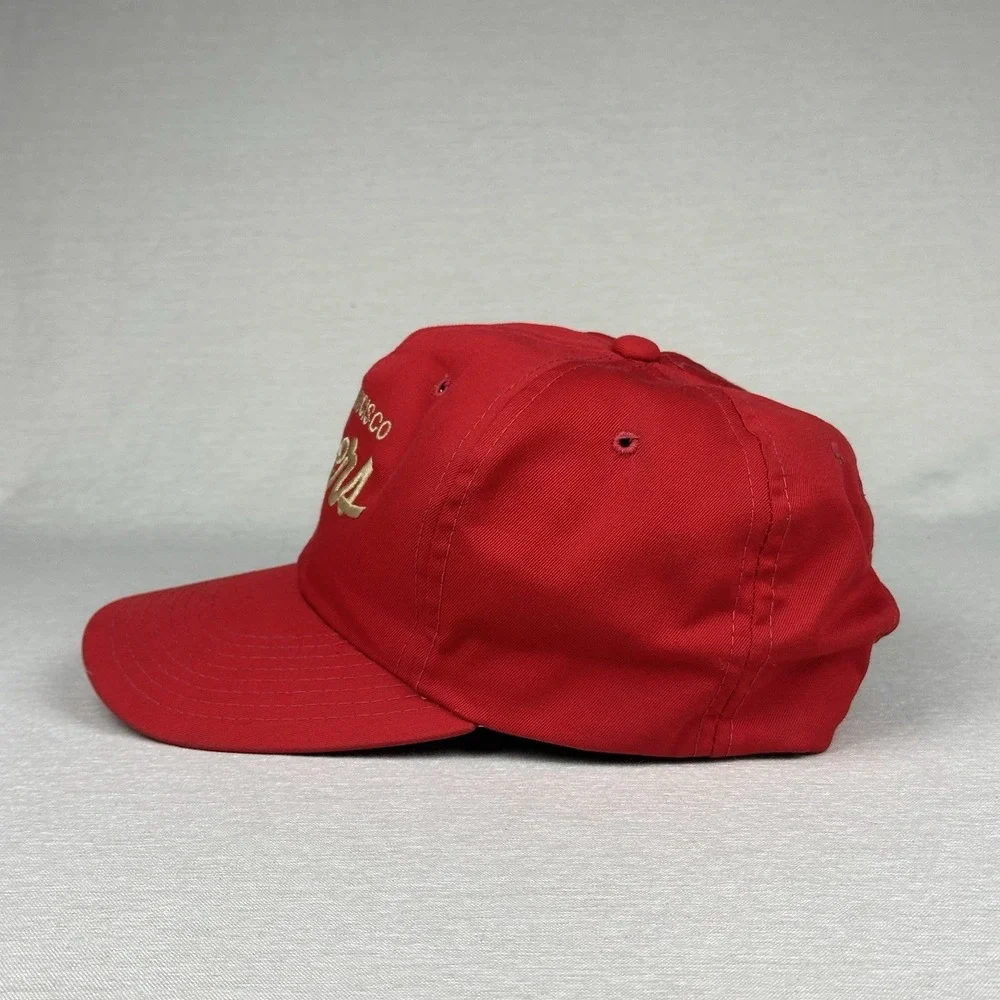Vtg‎ San Francisco 49ers Sports Specialties Script Snapback Hat Cap The Twill